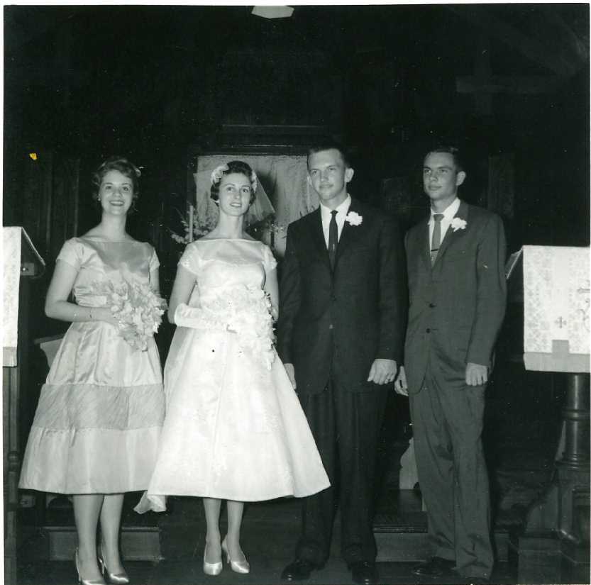 1959-6-26 J&B wedding with Nancy Jernigan $ Doug Brucex.jpg